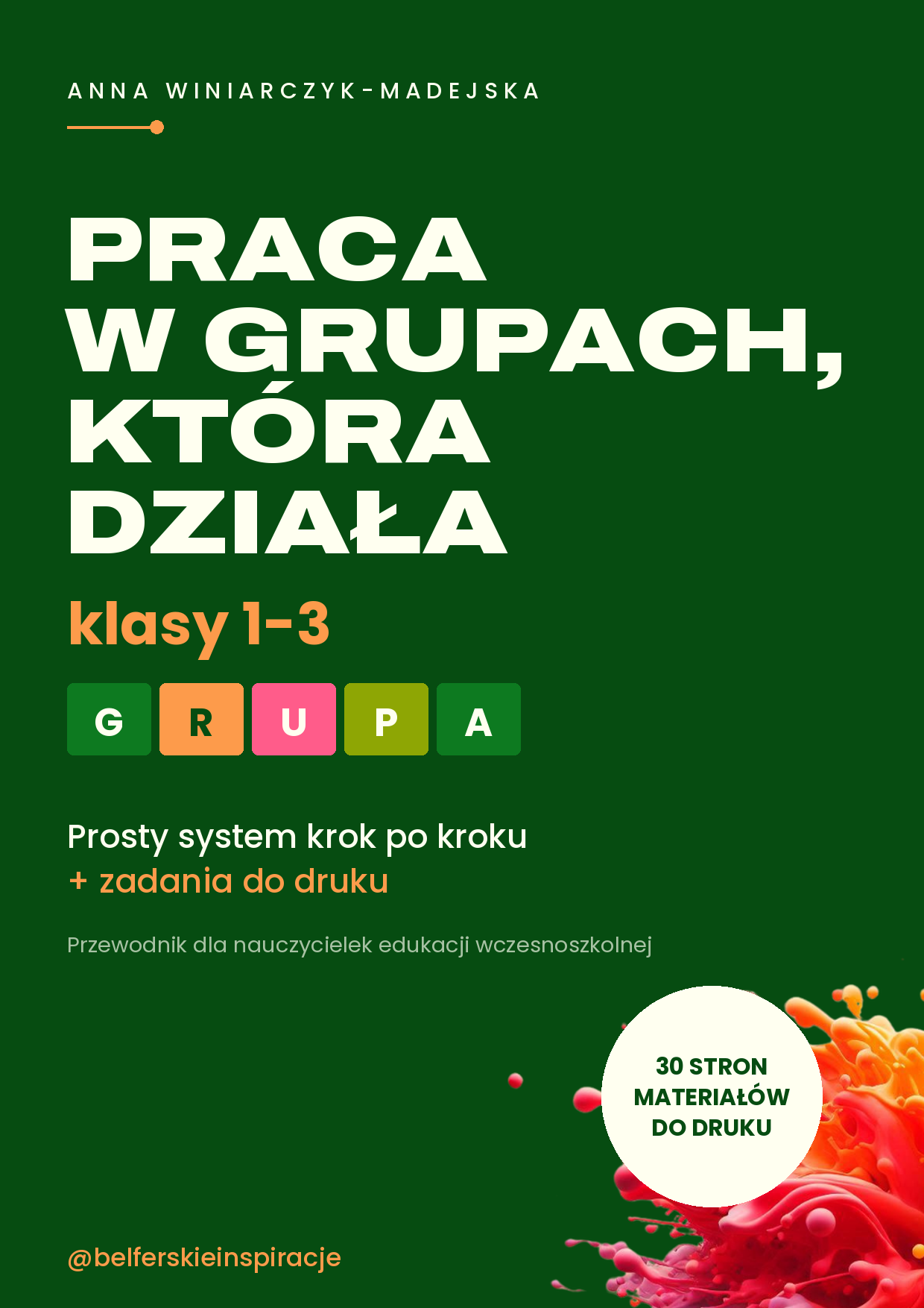 Okładka przewodnika Praca w grupach, która działa